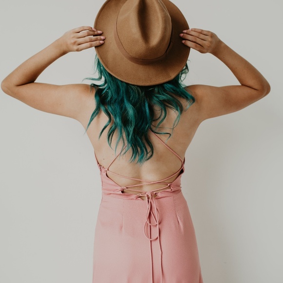 PINK Ruffle Maxi Dress - Picture 5 of 6